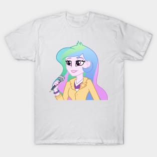 Principal Celestia at the mic T-Shirt